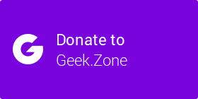 Donate to Geek.Zone via JustGiving